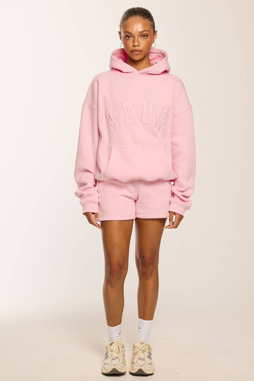CLOUD HOODIE - BLUSH - AZUR